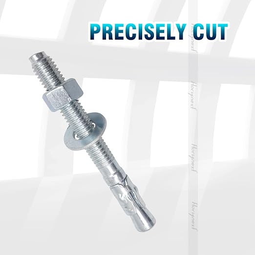 1/2 Concrete Anchors, 1/2 Wedge Anchors Bolts, 4-1/2" L, equipment bases - Image 3