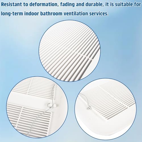 S97018872 Replacement Vent Fan Grille Cover Replacement Grille Compatible - Image 3