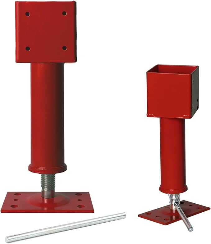4x4 Screw Jacks, Adjustable Jack Post House Jacks by NAXVIO