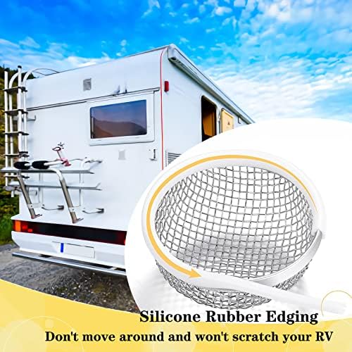 Eazy2hD RV Furnace Vent Cover Screen, Stainless steel mesh - Image 2