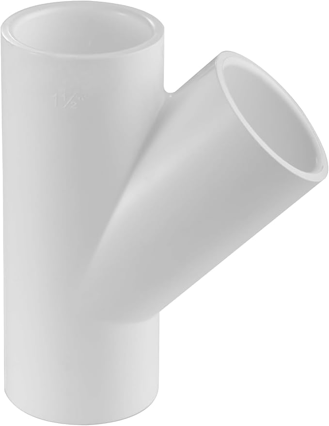 PVC Pipe Fitting Wye – Schedule 40 – High-Flow Capacity by MaxxSupply