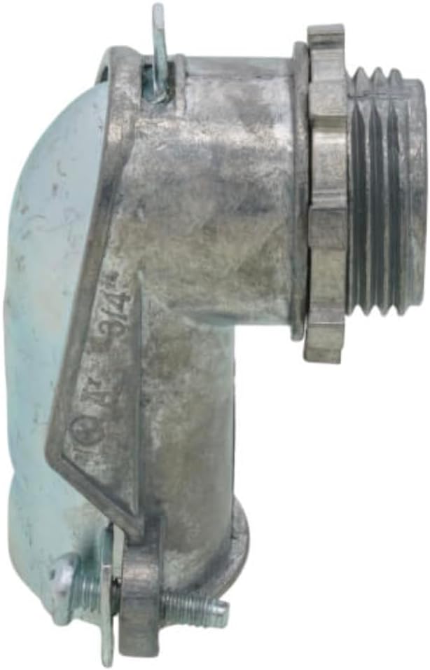 Electrical MC/Flex Cable Connector 90 Degree 2 Screw 90 Degree Connector - Image 2