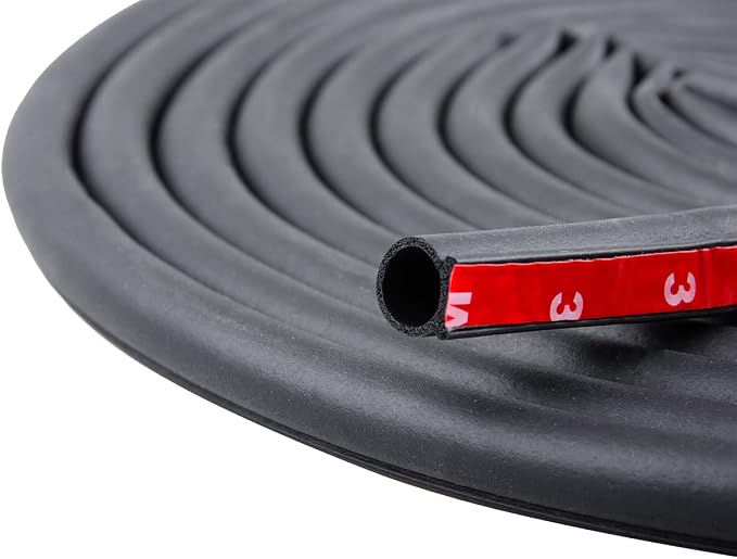 19.7 Feet Long Weather Stripping Seal Strip by CloudBuyer