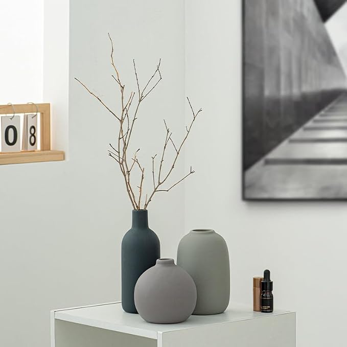 Ceramic Vase Set of 3 - Image 2