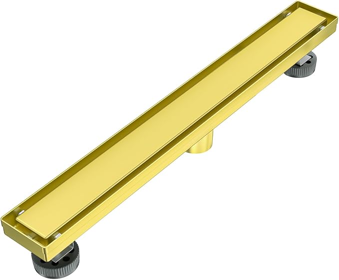 EXF Linear Shower Drain 24 Inch Brushed Gold - Image 6