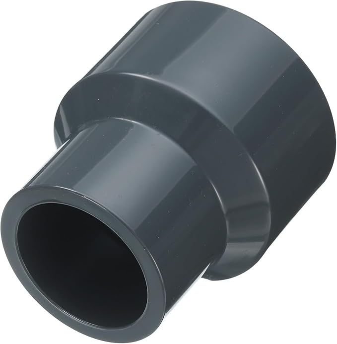 HARFINGTON PVC Reducing Coupling 2 x 1-1/4" Increaser/Reducer Coupling Pipe - Image 3