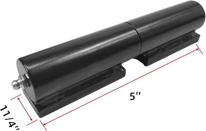 5 inches Gate Hinge 2 Pack Heavy Duty Steel Barrel Hinge 450 Lbs Load Capacity - Image 4