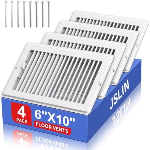 6x10 Floor Register, Air Vent Covers by JSLIN
