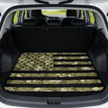 Camo Flag Beach Gear Trunk Mat 29"x39" by Mintulipy