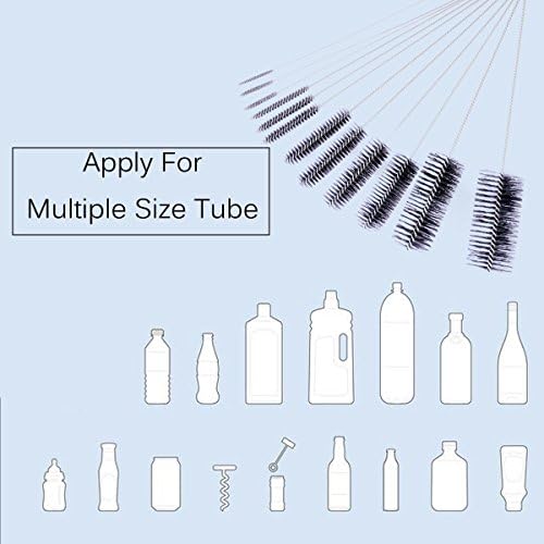 Eboot 10 Pcs 8.2 Inch Tube Cleaning Brushes Nylon Cleaner Brush Long Sink Drain - Image 4