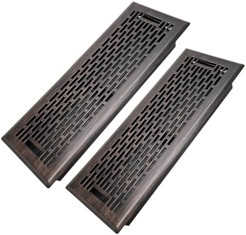 Howeall 4x14 Inches 2 Pack Heavy Duty Walkable Floor Register by Howeall