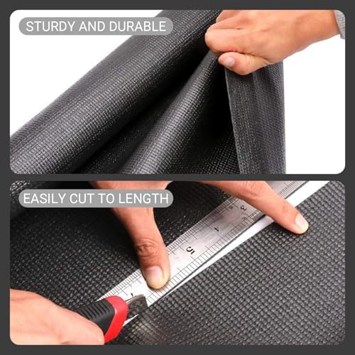 Work Bench Mat Pvc Anti Slip Black Workbench Mats Waterproof Esay to Cut - Image 4