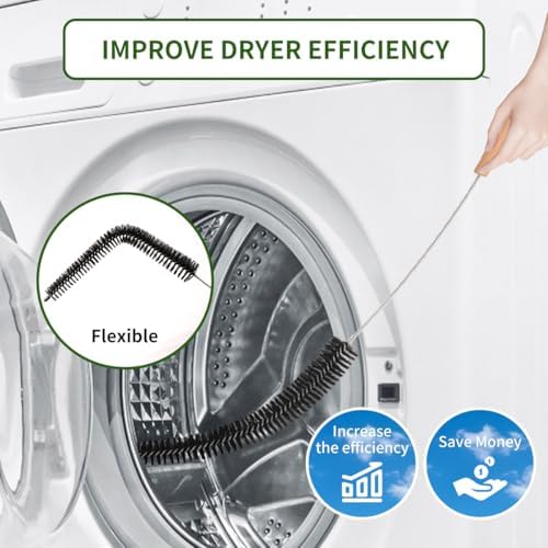 2 Pack Refrigerator Coil Cleaning Brush - Image 3