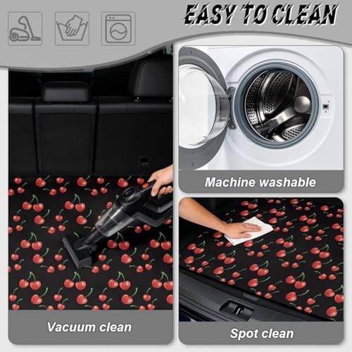 Black Cherry Trunk Mat Universal Waterproof Cargo Liner - Image 5
