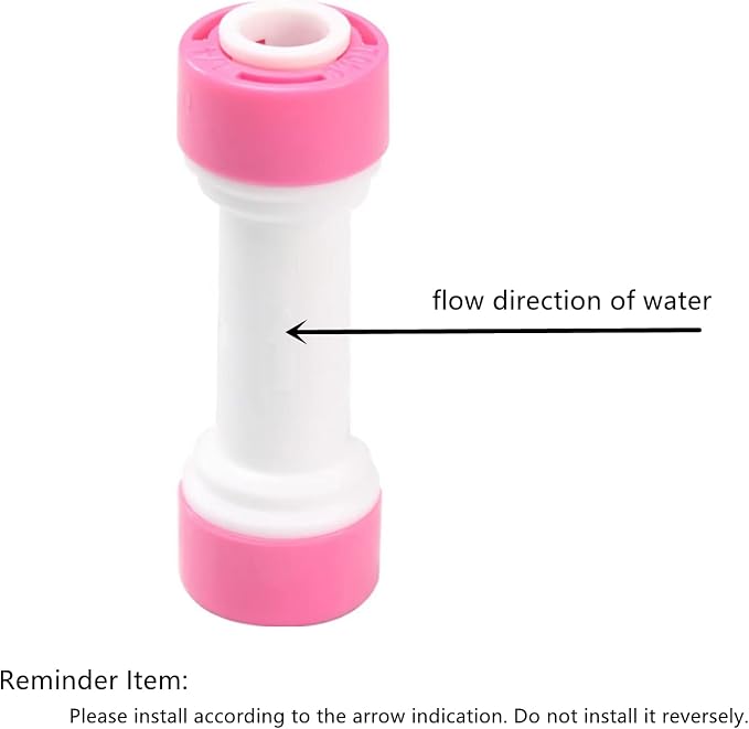 1/4 inch Quick Connect one Way Check Valve - Image 3