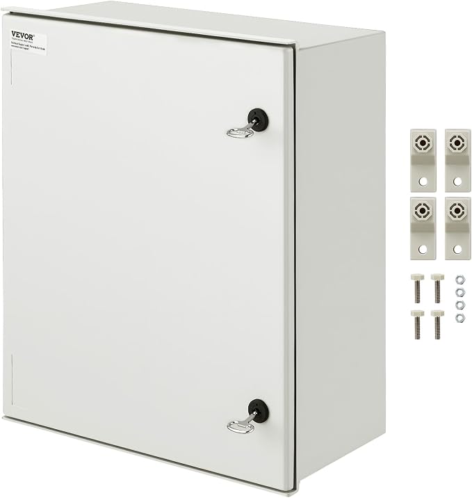 VEVOR Electrical Enclosure Box, 23.6''×19.7''×9.1'', Fiberglass Junction Box by VEVOR