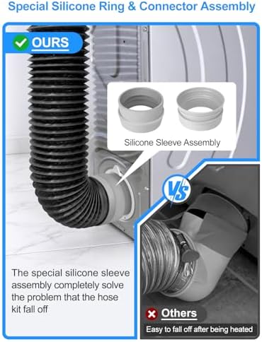 4" 8feet Dryer Vent Hose and Cleaning Kit, Dryer Vent Cleaner Kit, Dryer Vacuum - Image 4