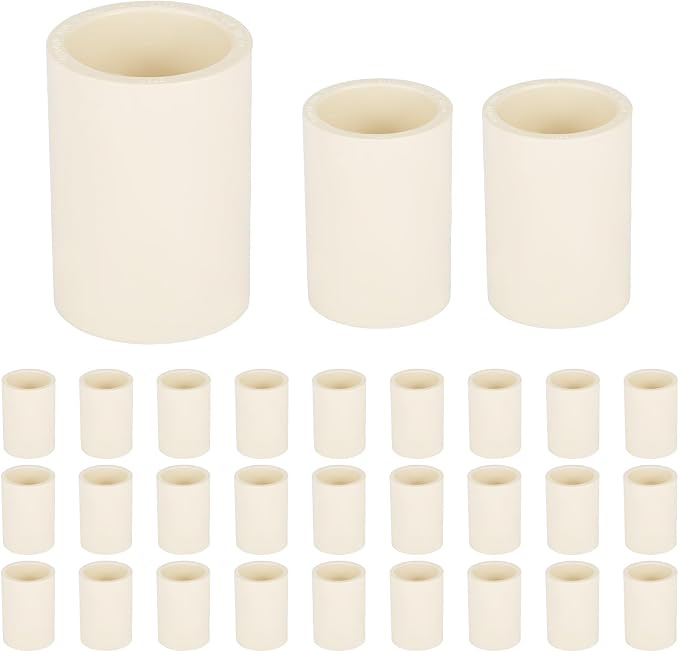 30 Pack EFIELD CPVC Coupling Adapter Fittings, 3/4" Slip x 3/4" Slip | Socket by EFIELDPEXTUBING