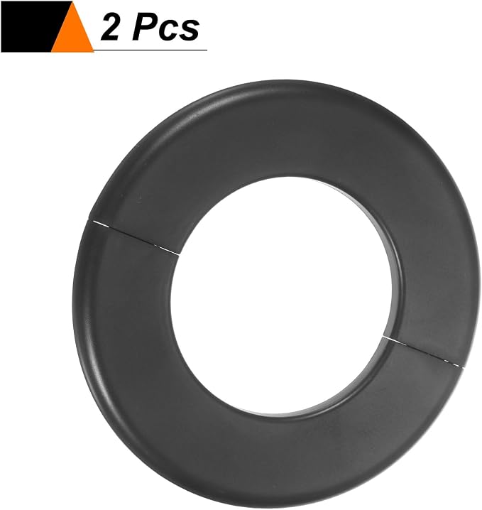 HARFINGTON 2pcs Wall Split Flange 78mm/3.1" Self-Adhesive Plumbing Cover Plates - Image 3
