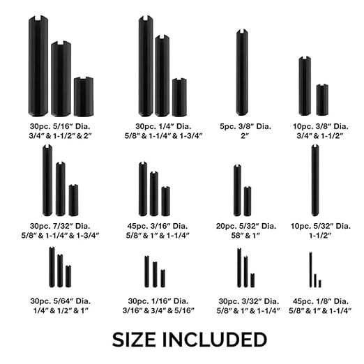Neiko 50412A Roll Pin Assortment Set - Image 3