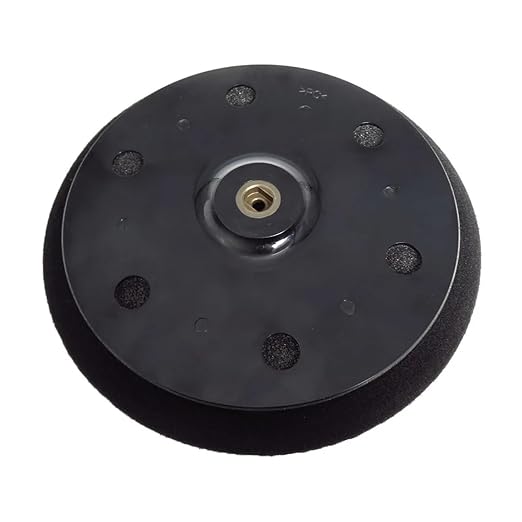 215mm Non-Porous Wall Polishing Disc Backing Plate Hook&Loop Sanding Pad by Unknown