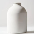 Large White Vase, Big Iron Vase by RyddeligHome-AestheticHomeDecor