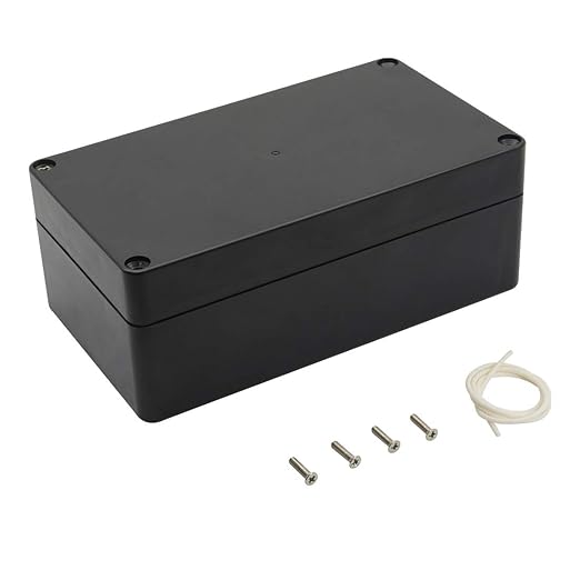 Project Box ABS Plastic Junction Box IP65 Waterproof Electrical Boxes Universal by LeMotech