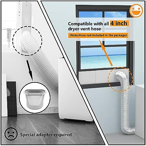 LBG Products Dryer Vent Window Kit - Image 4
