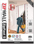 ZipWall ZipFast Reusable Barrier 5' Panel by ZIPWALL