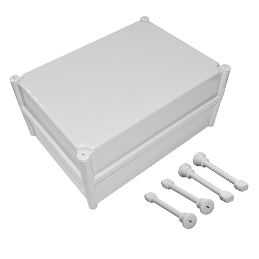 Junction Box IP67 Waterproof Dustproof ABS Plastic Project Box by LeMotech