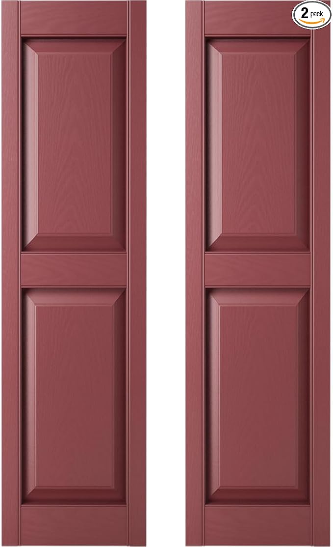 Builders Edge 12 in. W x 43 in. H Builders Edge, Standard Two Equal Panels by Builders+Edge