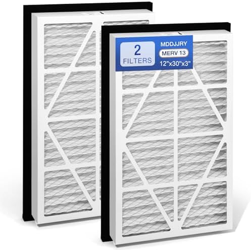 2Pack 12x30x3 MERV13 air Filter Replacement by MDDJJRY