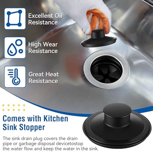 Garbage Disposal Flange Kit, Fit 3 1/2" Sink Drain Hole - Image 5