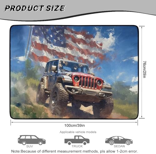 American Truck Grocery Trunk Mat 29"x39" - Image 7