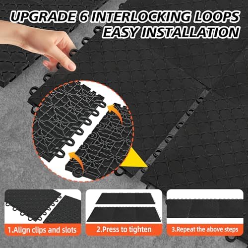 Heavy Duty PVC Garage Floor Tiles - Image 4