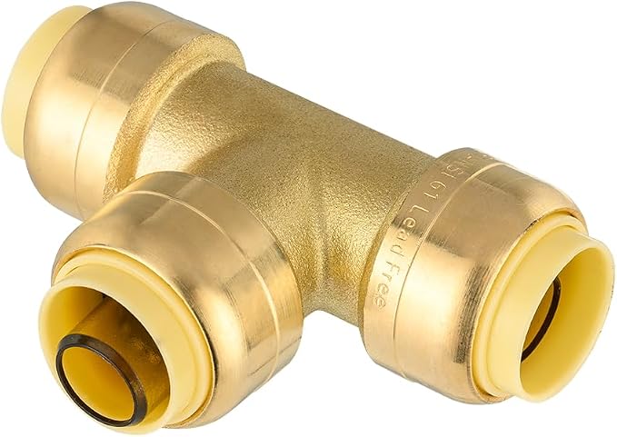 100-Pack EFIELD 1/2-Inch Tee Push-Fit Fitting to Connect Pex, CPVC - Image 3