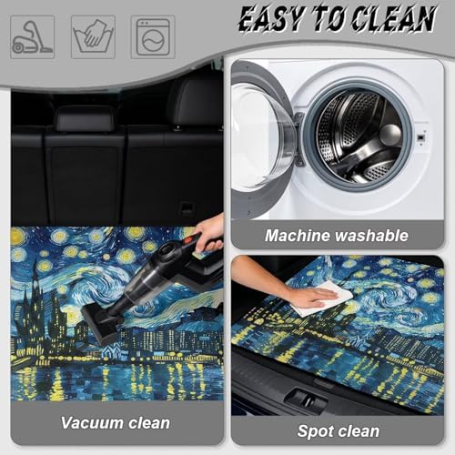 Starry Night Universal Car Trunk Mat, Waterproof Cargo Liner - Image 5