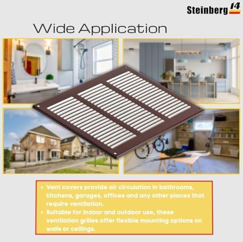 Steinberg14 Brown Vent Cover 10x6 - Image 4