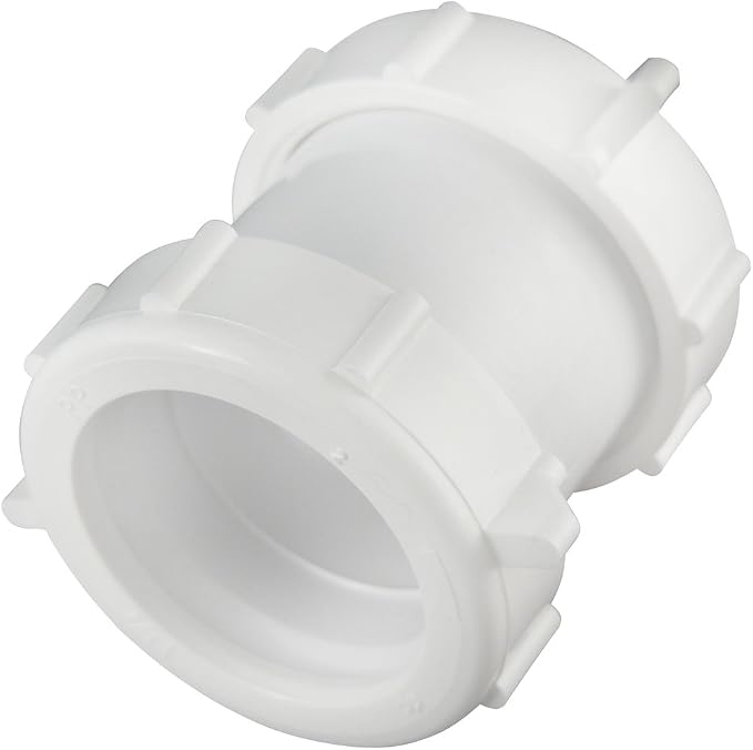 Plumb Pak 46WK Straight Extension Coupling Trap Adapter, 1.5" or 1.25" x 1.5" - Image 3