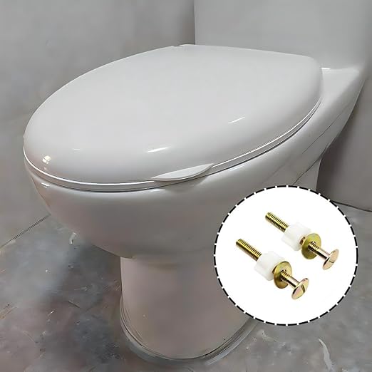 Universal Heavy Duty Toilet Seat Bolts Screws Set - Image 6