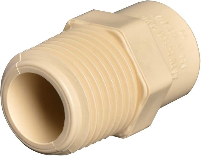 1/2" 10pcs CPVC Male Adapter Fittings Coupling Male Thread to Slip - Image 3