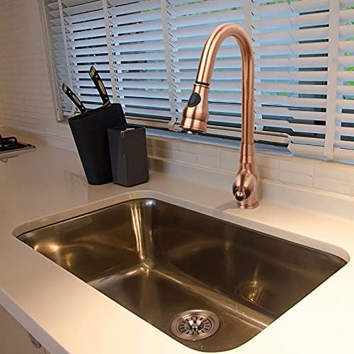 Akicon Kitchen Sink Copper Finish Garbage Disposal Flange Stopper, One Size - Image 3
