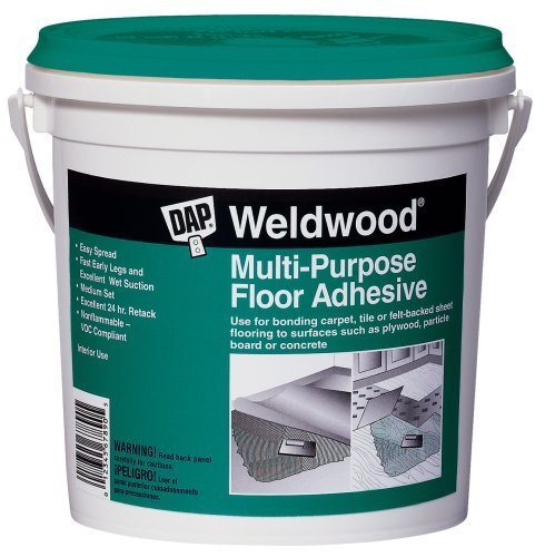 00141 Multi-Purpose Floor Adhesive, 1-Quart by DAP by DAP