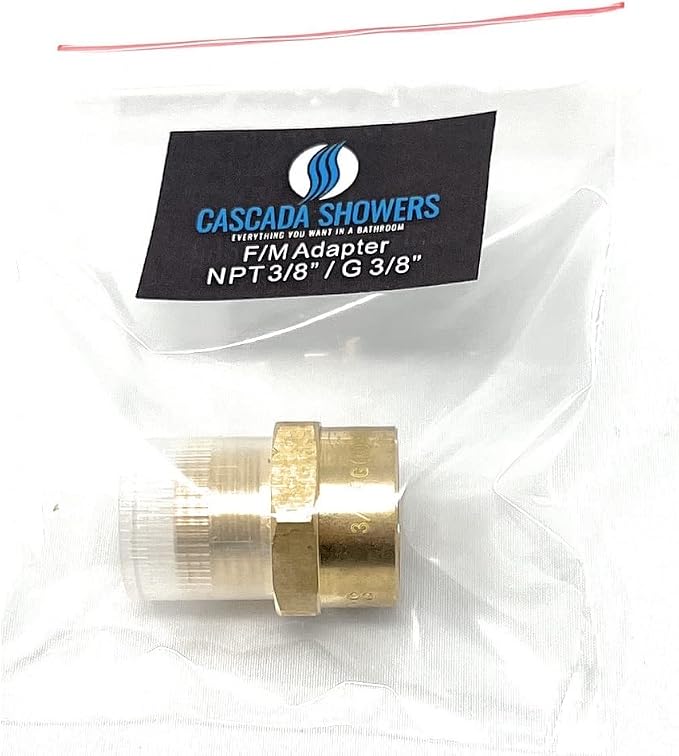 G Thread Male to NPT Thread Female Pipe Fitting Adapter - Image 2