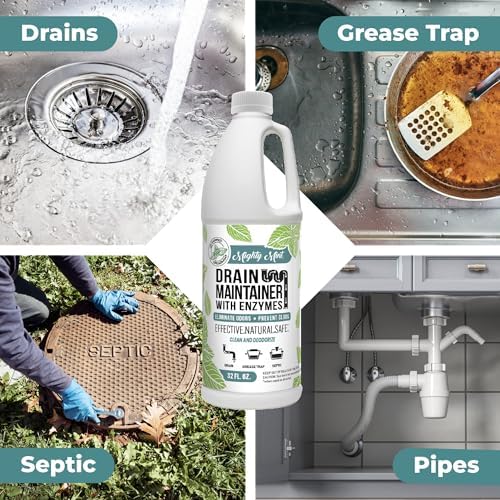 Mighty Mint Enzyme Drain Maintainer – Drain Cleaner & Deodorizer - Image 2