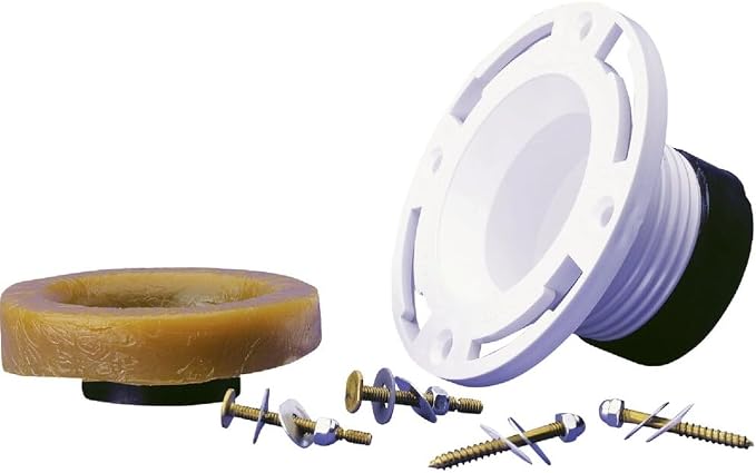 Oatey 4 In. Cast Iron or Schedule 40 DWV PVC Closet Flange Repair Kit by Oatey