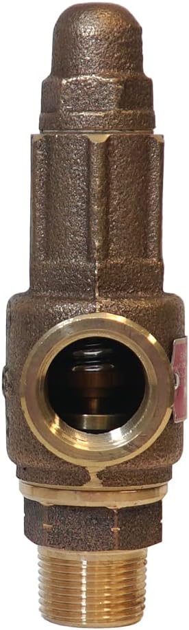 MFG PRVHDNL75 3/4" No-Lead Heavy-Duty Brass Pressure Relief Valve, by MerrillManufacturing