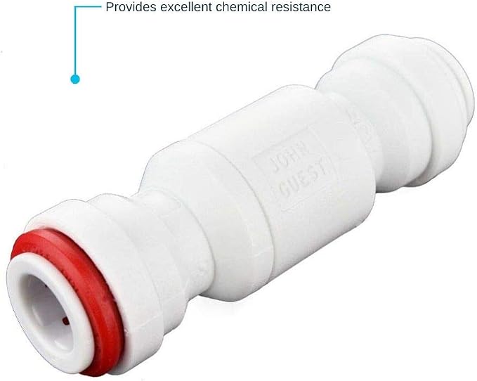 John Guest 3/8 Inch Imperial Single Check Valve, Push to Connect Plastic - Image 4