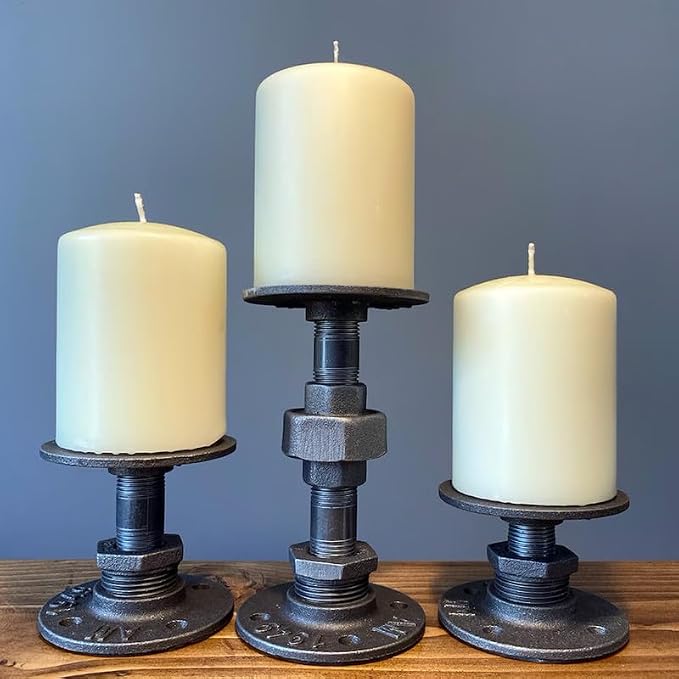 1/2" Pipe Fittings Union Home Expert 4 Pack Malleable Cast Iron Pipe Union | - Image 7