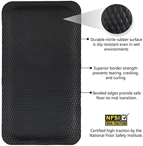 M+A Matting Hog Heaven Anti Fatigue Mat – Grease and Oil Proof, Slip-Resistant - Image 5
